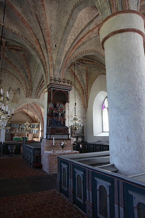 S:t Olofs kyrka, intérieur