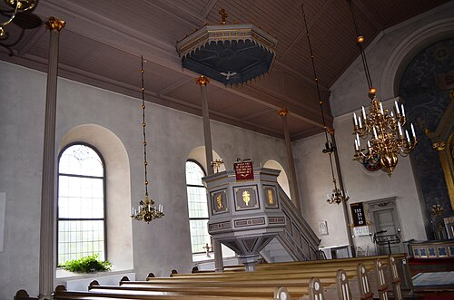 Västra Ryds kyrka, interno