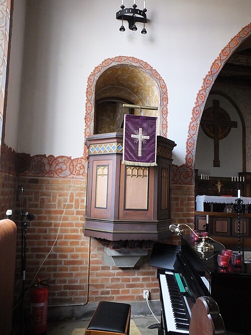 Billesholms kyrka, interno