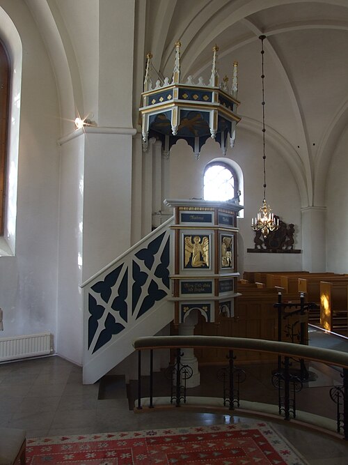 Stora Harrie Kyrka, interno