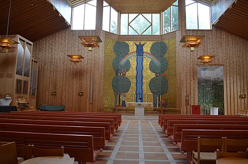 Gottsunda kyrka, interno
