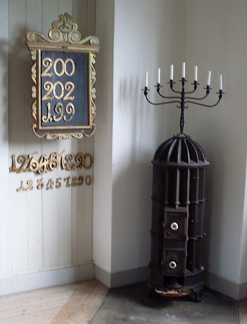 Nämdö kyrka, intérieur