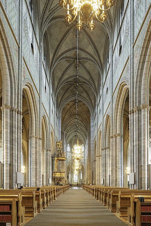 Uppsala domkyrka, interno