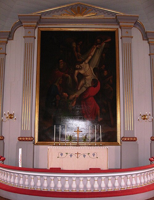 Vrå kyrka, interno