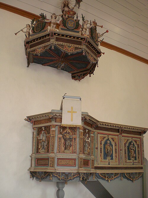 Åseda kyrka, interno