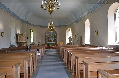 Värings kyrka, intérieur