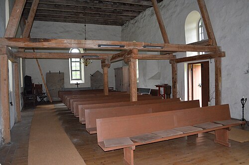 Brunneby kyrka, interno