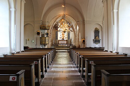 Bälinge kyrka, interno
