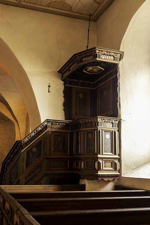 Västerhejde kyrka, intérieur