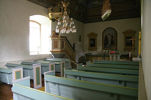 Vartofta-Åsaka kyrka, interno