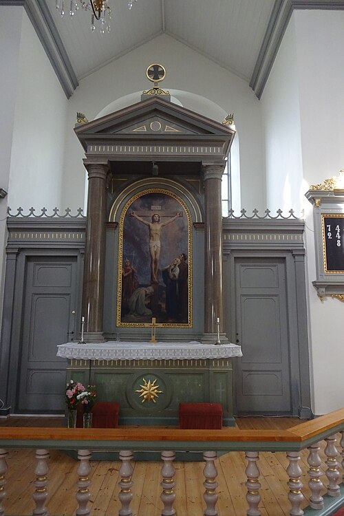 Askums kyrka, interno