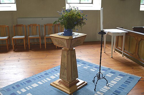 Malexanders kyrka, interno