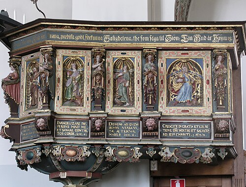 Valleberga kyrka, interno