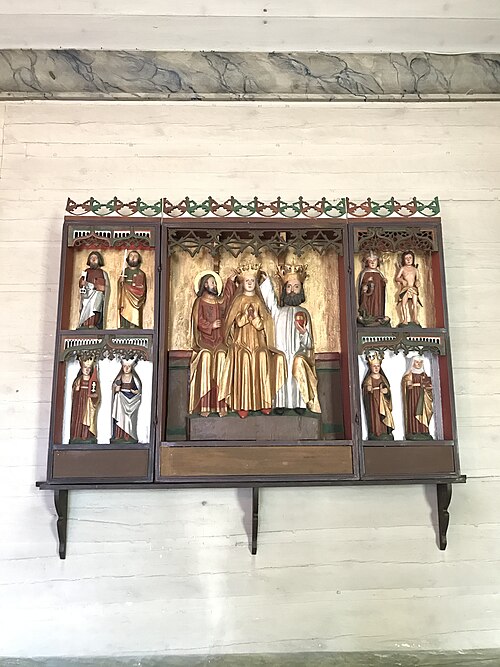 Visnums kyrka, interno