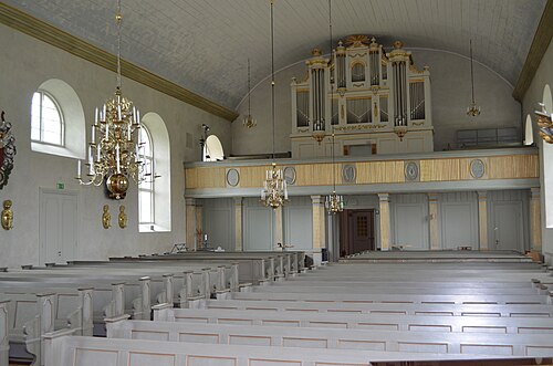 Sunds kyrka, interno