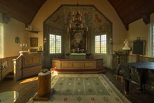 Arholma kyrka, interno