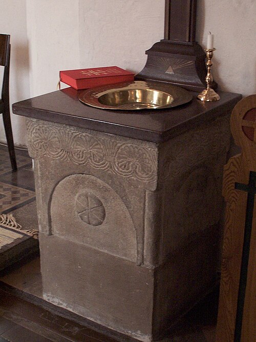 Knästorps kyrka, interno
