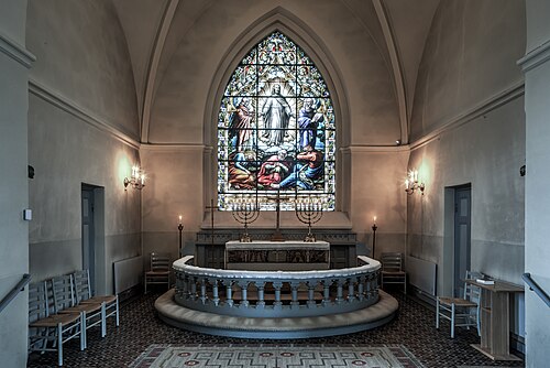 Röke kyrka, interno