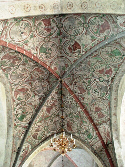 Örberga kyrka, interno