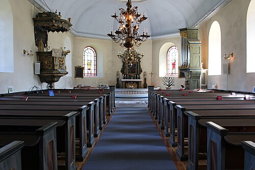 Östhammars kyrka, interno