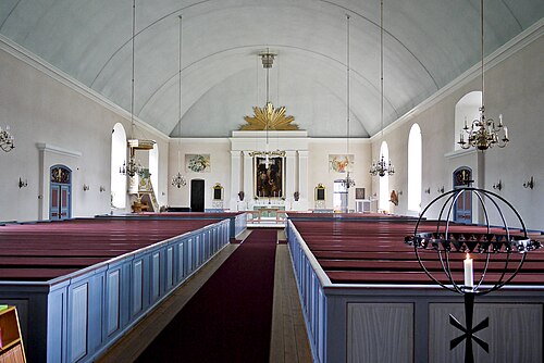 Bjursås kyrka, interno