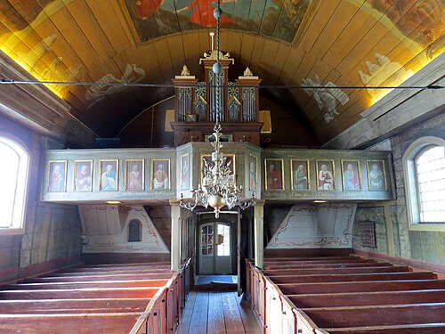 Bosebo kyrka, interno