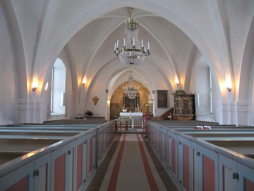 Farhults kyrka, interno