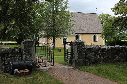 Hacksta kyrka, interno