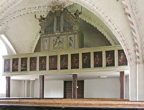 Herrestads kyrka, interno