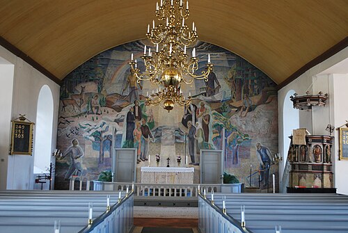 Oderljunga kyrka, intérieur