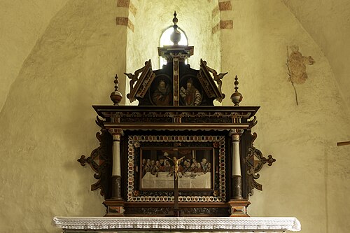Fleringe kyrka, intérieur