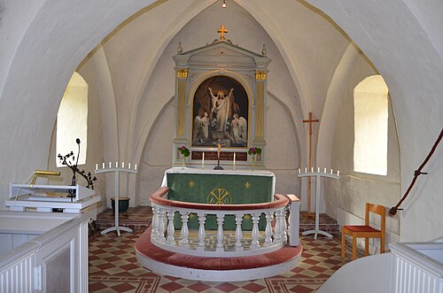 Revinge kyrka, interno