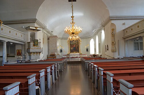 Uddevalla kyrka, interno