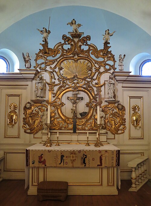 Bollerups kyrka, intérieur
