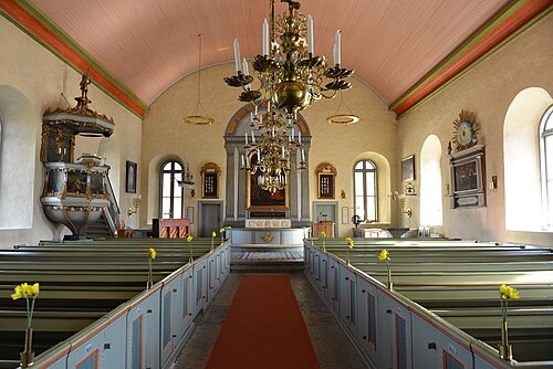 Glömminge kyrka, interno