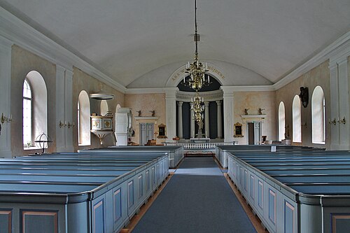 Korsberga kyrka, intérieur