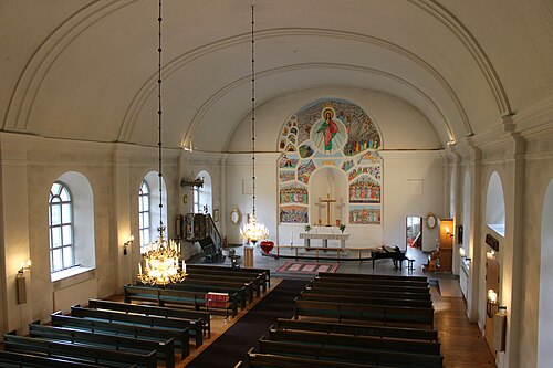 Mo kyrka, intérieur