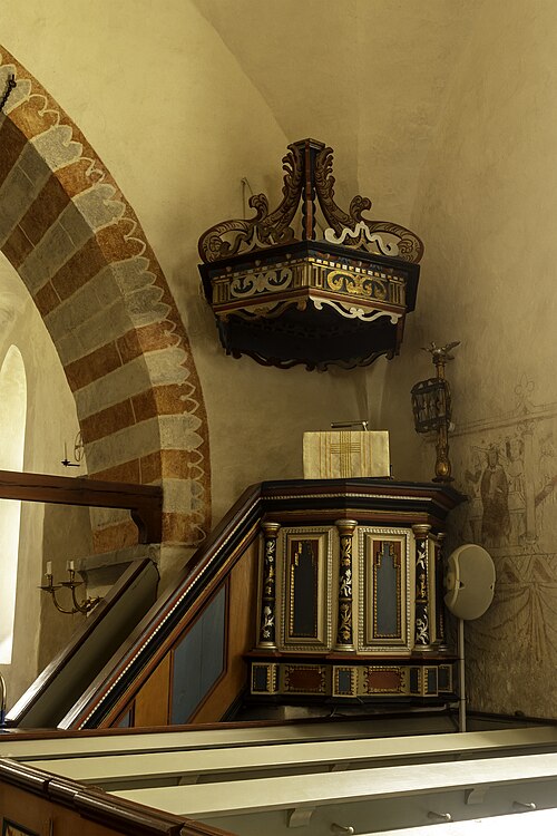 Näs kyrka, interno