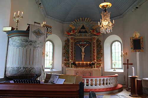 Säters kyrka, interno