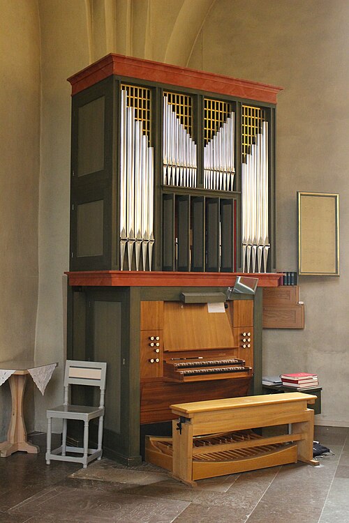 Valbo kyrka, interno