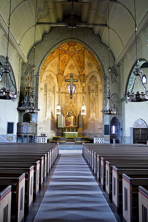 Bureå kyrka, interno