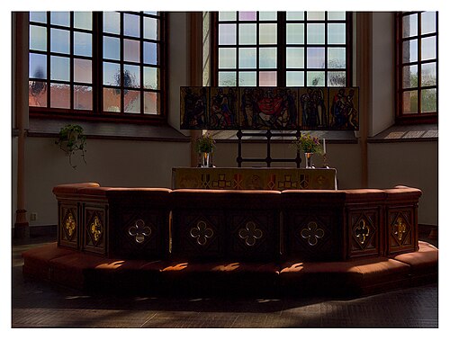 Falkenbergs kyrka, intérieur