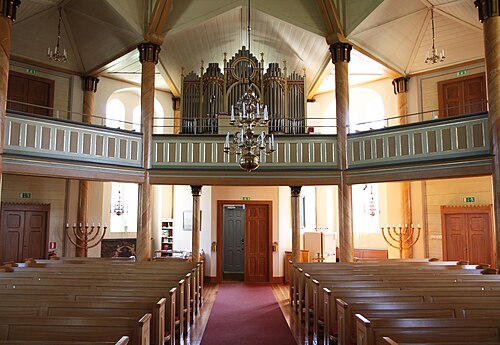 Kungsäters kyrka, interno