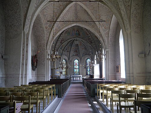 Danmarks kyrka, interno