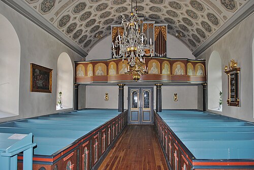 Uråsa kyrka, intérieur