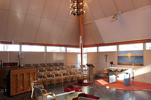 Vendelsö kyrka, interno