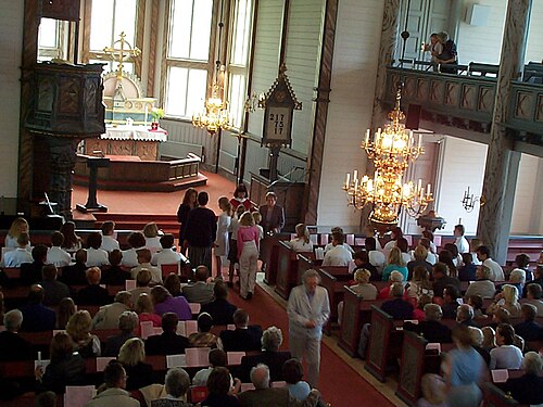 Duveds kyrka, intérieur