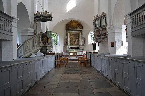 Genarps kyrka, intérieur