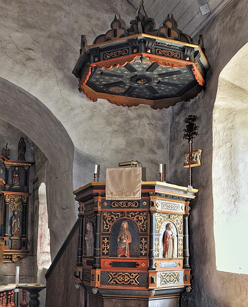 Bärbo kyrka, interno