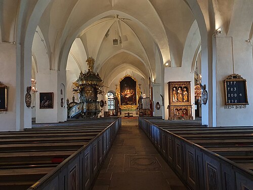 Sankt Nicolai kyrka, intérieur